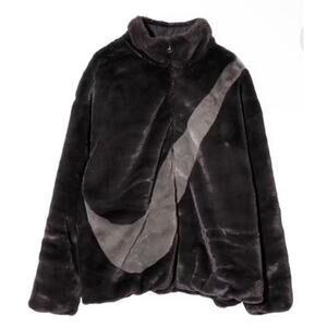 Nike Black and Gray Women's Jacket